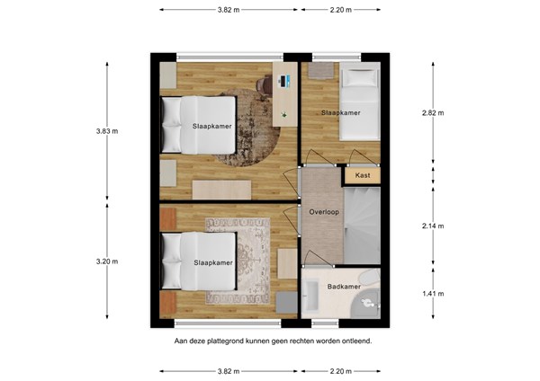 Floorplan - Burgemeester van Zuijenstraat 19, 4511 GK Breskens